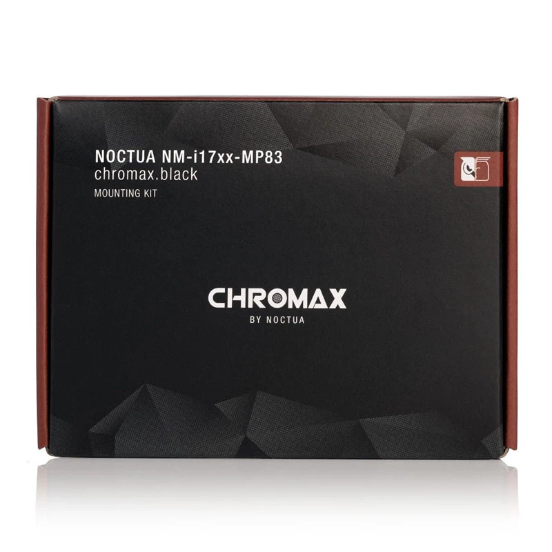 Montagekit Noctua NM-I17XX-MP83 chromax.Schwarz für LGA1700-kompatible Noctua-Kühler