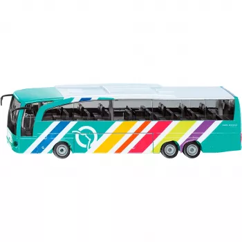 Siku RATP MERCEDES-BENZ TRAVEGO Reisebus, Bus, Metall, Kunststoff, Mehrfarbig