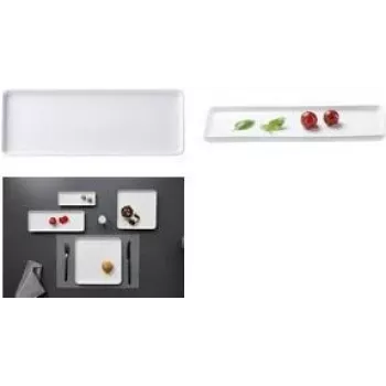 Rechteckiger Porzellanteller ritzenhoff & breker SKAGEN 205 x 75 mm, spülmaschinenfest