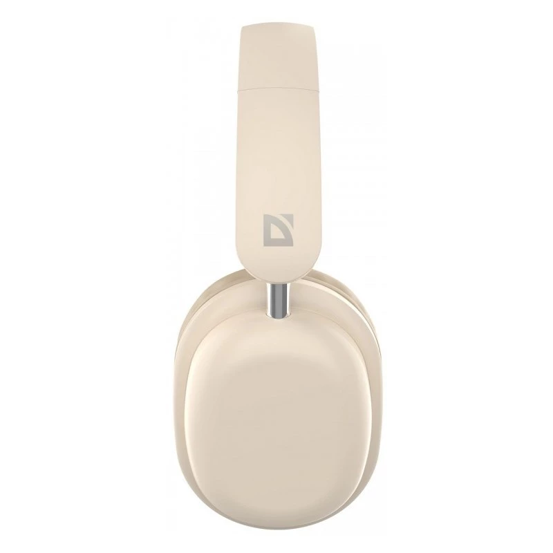 Drahtlose Over-Ear-Kopfhörer DEFENDER EEMOTION B640 BEIGE — binaural, geschlossene Akustik, USB-C, AUX, 20–20000 Hz, 105 dB