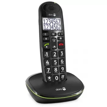 DECT-Telefon Doro PhoneEasy 110 Anruferkennung Schwarz