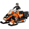 Bruder Snowmobile mit Fahrer