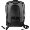 Rucksack YENKEE YBB 1522GY — multifunktionaler Laptop-Rucksack für 15,6 Zoll | Nylon, 12 l, Grau/Rot