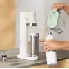 Karbonisierflasche BRITA 1046738 für Trinkwassersprudler, Edelstahl, 650 ml, 77 mm Ø, 278 mm Höhe