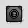 Siedle BCE 058-0 Bus-Built-In-Kamera 180 Schwarz (210010636-00)