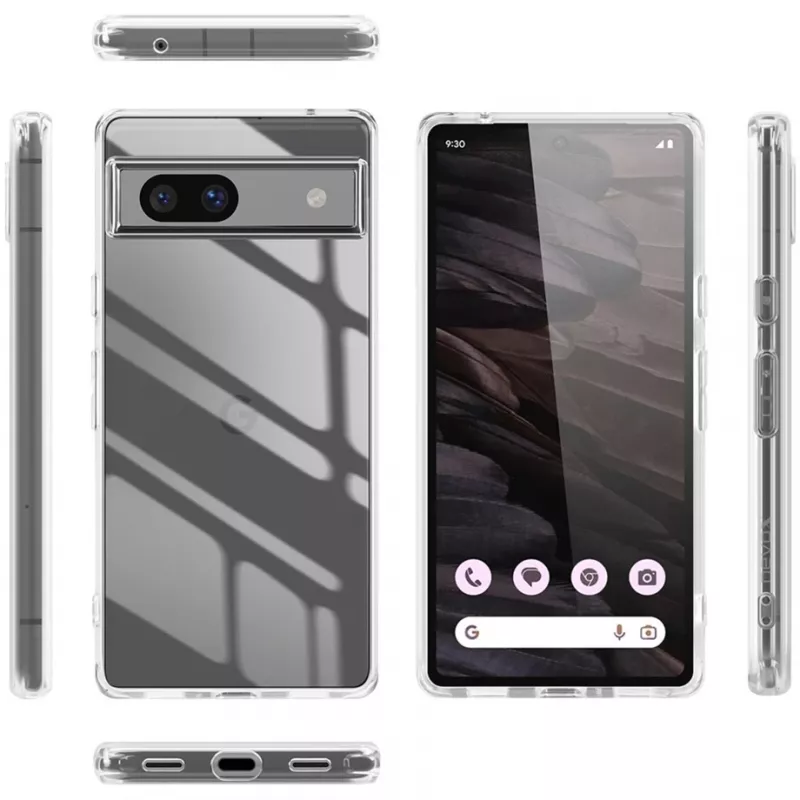 StyleShell SHOCKFLEX, Handyhülle transparent, Google Pixel 8A