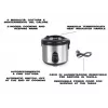 Beper P101VAP002 Reiskocher und Dampfgarer