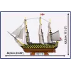 Bausatz Cobi HMS Victory — 2.517 Teile, detailliertes historisches Segelschiffmodell
