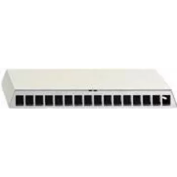 Patchfeld Rutenbeck PP-UM A-12 12-Port oberflächenmontierbar, reinweiß