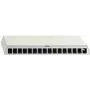 Patchfeld Rutenbeck PP-UM A-12 12-Port oberflächenmontierbar, reinweiß