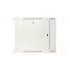 Extralink Rackmount-Schrank 9U 600x600 AZH Grau wandmontiert, schwenkbar