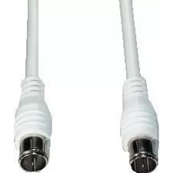 Koaxialkabel e+p FAS 25 2,5 m F Weiß