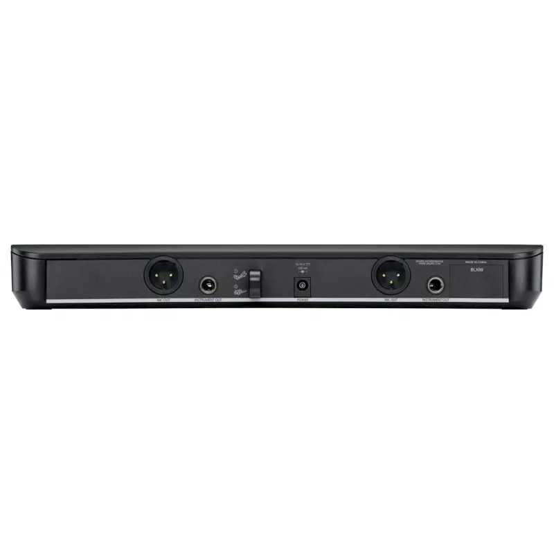 Shure BLX288E/SM58-H8E – Drahtlossystem mit Empfänger und zwei SM58-Mikrofonen