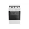 INDESIT Herd | I6G5KCW | Kochfeldtyp Gas | Ofentyp Elektrisch | Weiß | Breite 60 cm | Grillfunktion | Tiefe 60 cm | 72 L