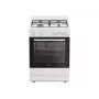 INDESIT Herd | I6G5KCW | Kochfeldtyp Gas | Ofentyp Elektrisch | Weiß | Breite 60 cm | Grillfunktion | Tiefe 60 cm | 72 L