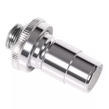 Alphacool Schnellverschluss-Anschlussstück ES BLH1A Push-in Stecker AG Chrom, Modell 13878