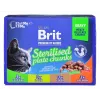 BRIT Premium Cat Sterilised Plate - Nassfutter für Katzen - 12x100g