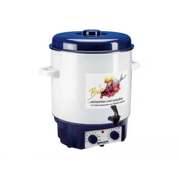 Glühwein- und Einkochautomat KA 1804 (Weiß/Blau, 1.800 Watt, 27 L)