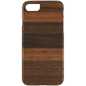 Schutzhülle Man and Wood für iPhone 7/8 – fango Schwarz