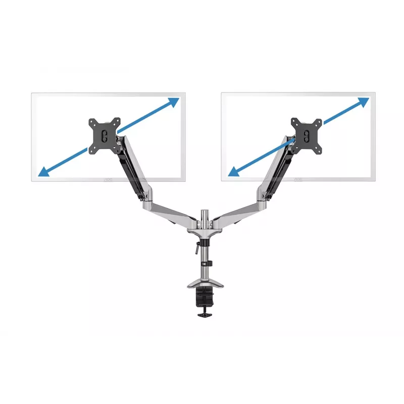 Digitus Dual-Monitorhalterung, 2x 32, 2x 8 kg