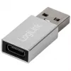 LogiLink AU0056 USB 3.2 Gen 1 Adapter USB Typ-C Buchse Silber