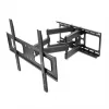 Manhattan Outdoor-Wandhalterung für Fernseher und Monitore, voll beweglich, für 37-65-Zoll-Bildschirme, VESA 200x200-600x400 mm, bis 50 kg, wetterfest, schwarz