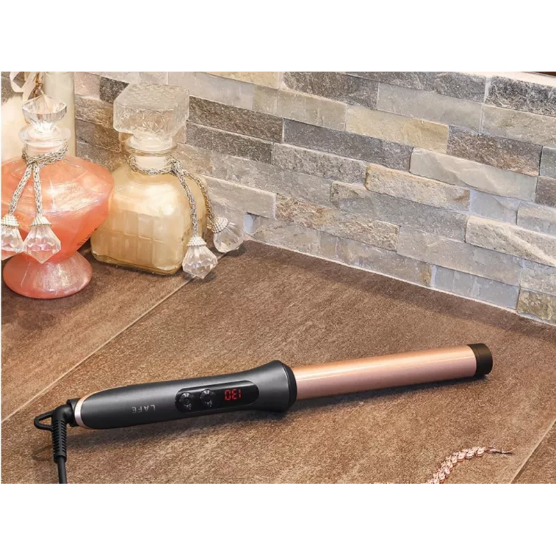 Lockenstab LAFE Sleek & Shine Curler 25 mm LAFLKA47571 – 25 mm Rundstab, elektrischer Lockenwickler