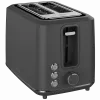 Elektrischer Toaster AENO ATS0001G — 2-Schlitz, 220–240 V 50–60 Hz, 920–1080 W, 3 Modi, 7 Bräunungsstufen, Grau