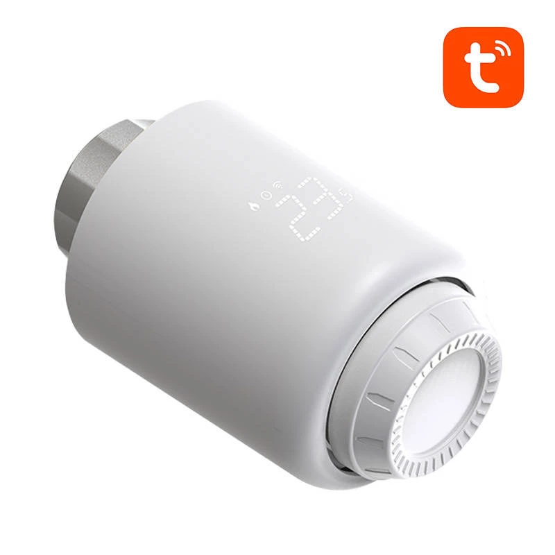 Smartes Heizkörperthermostatventil Avatto TRV07 Zigbee 3.0 — Thermostatventil für Heizkörper, Zigbee 3.0
