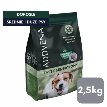 ADDVENA Taste Sensations Adult Medium/Large Turkey - Trockenfutter - 2,5 kg
