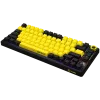 Kabellose mechanische Gaming-Tastatur LORGAR KBP7075W — Schwarz/Gelb, EN-Layout