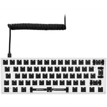 Sharkoon Skiller SGK50 S4 Barebone Tastatur Gaming USB Weiß