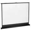 Projektionsleinwand MACLEAN MC-961 45 Zoll (4:3) freistehend, weißes Metall, sichtbare Fläche 96×77 cm