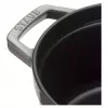 Staub 40509-312-0 Kochtopf 5,25 L rund Graphit, Grau