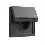 Gira Schuko-Steckdose TX_44 Anthrazit Modell 445467