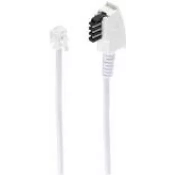 Telefonkabel ShiverPeaks BS70050-W 10 m TAE F RJ-11