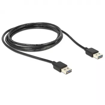 USB-Kabel DeLOCK 85556 USB 2.0 2 m Schwarz