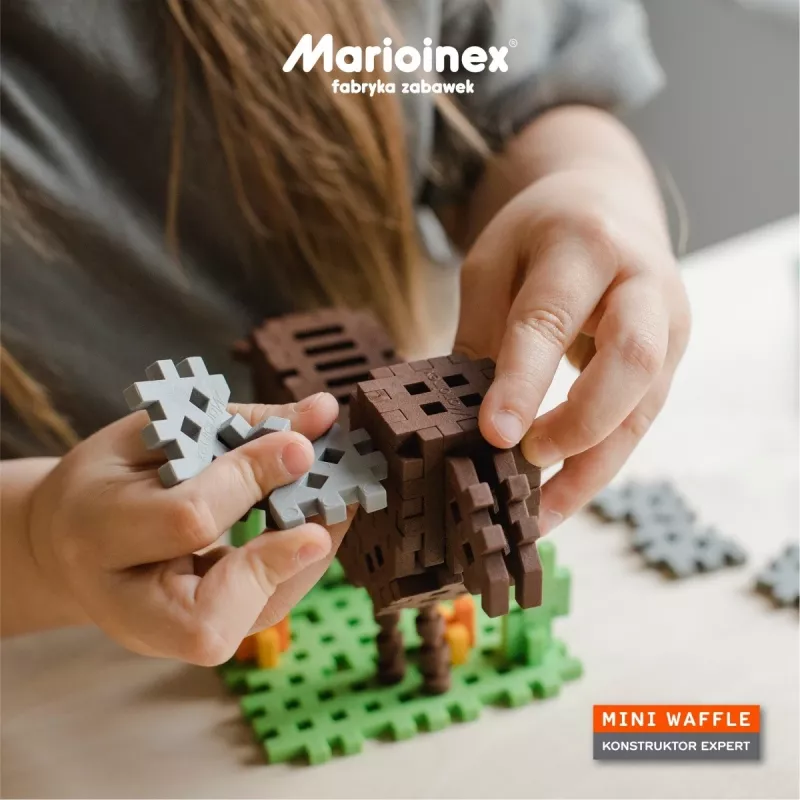 Marioinex Mini Waffle Bausteine Constructor Expert, 501 Teile