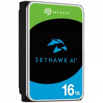 Seagate SkyHawk AI ST16000VE005 interne Festplatte 16 TB 7200 RPM 512 MB 3,5 Zoll Serial ATA III