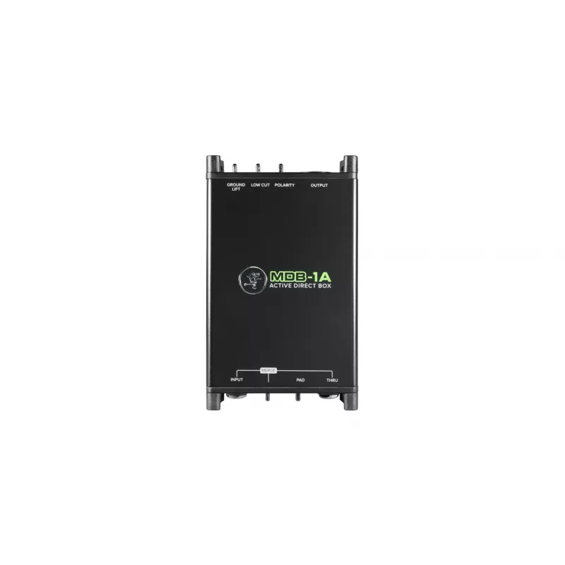 Mackie MDB-1A Aktive DI-Box Schwarz