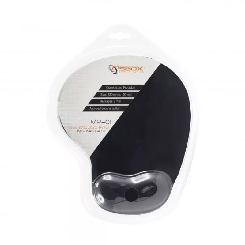 Sbox MP-01B Gel-Mauspad Schwarz