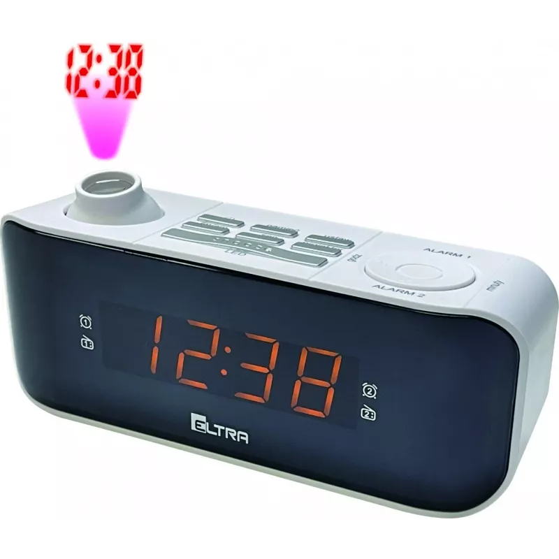 Eltra Clockradio Kasia (Kate) mit Projektor, schwarz