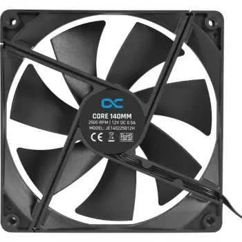 Alphacool Core 140-mm-PWM-Gehäuselüfter 2500 U/min Schwarz