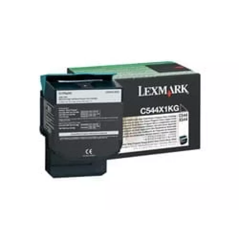 Lexmark C544X1KG - Tinte schwarz - für C544dn, C544dtn, C544dw, C544n, X544dn, X544dn RCS, X544dtn, X544dw, X544n