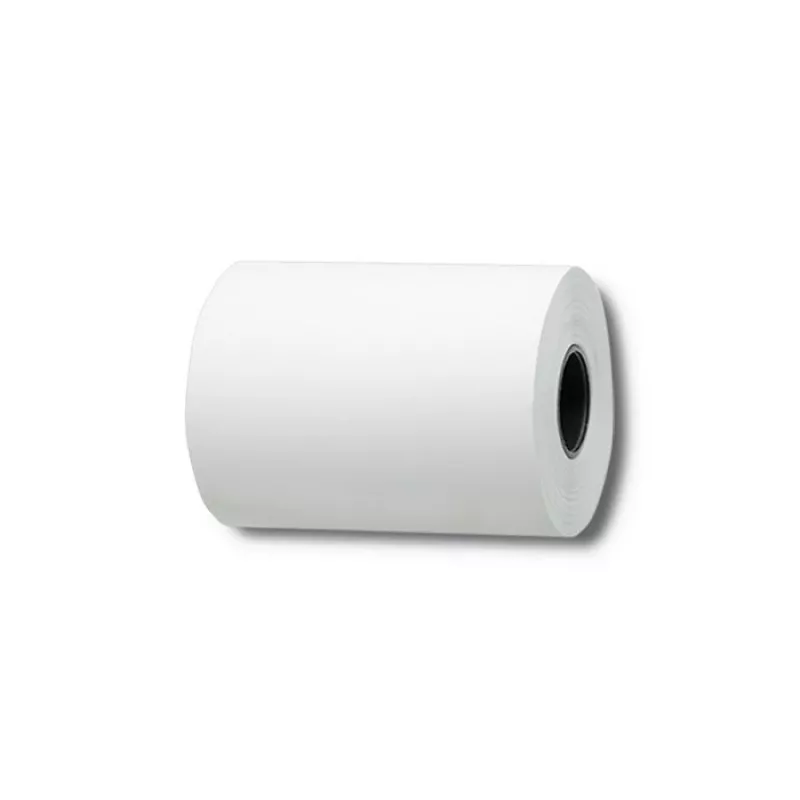 QOLTEC Papier-Etikettendrucker-Etiketten, 5,7 cm Breite, weiß, 55 g/m², 10er-Pack (Modell 51896)