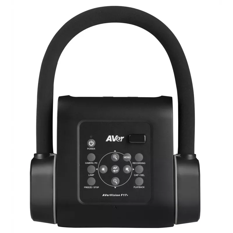 AVer F17+ Dokumentenkamera Schwarz 25,4 / 3,06 mm (1/3,06) CMOS USB 3.2 Gen 1 (3.1 Gen 1)