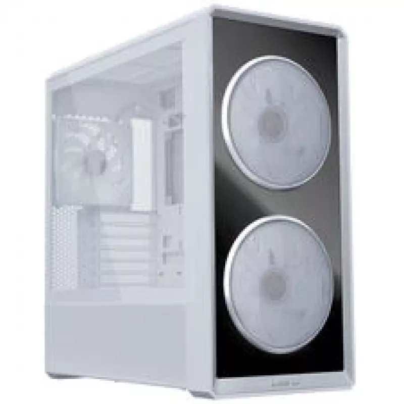 Lian Li LANCOOL 217 INF PC-Gehäuse-Bundle + HydroShift II LCD-S 360TL AiO - Weiß