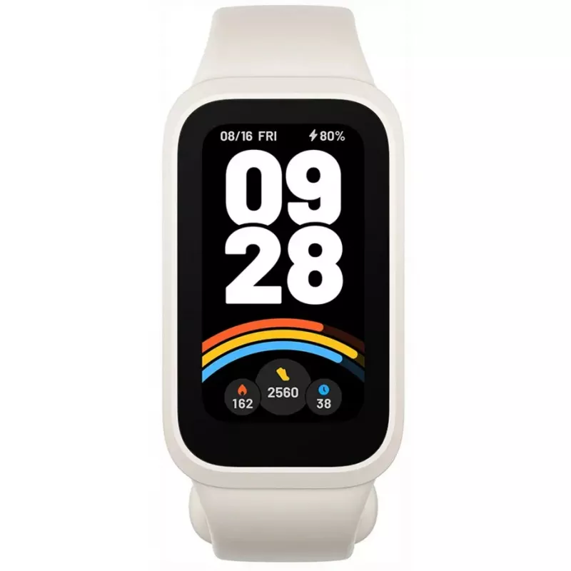Armband-Aktivitätstracker Xiaomi Smart Band 9 Active Beige White