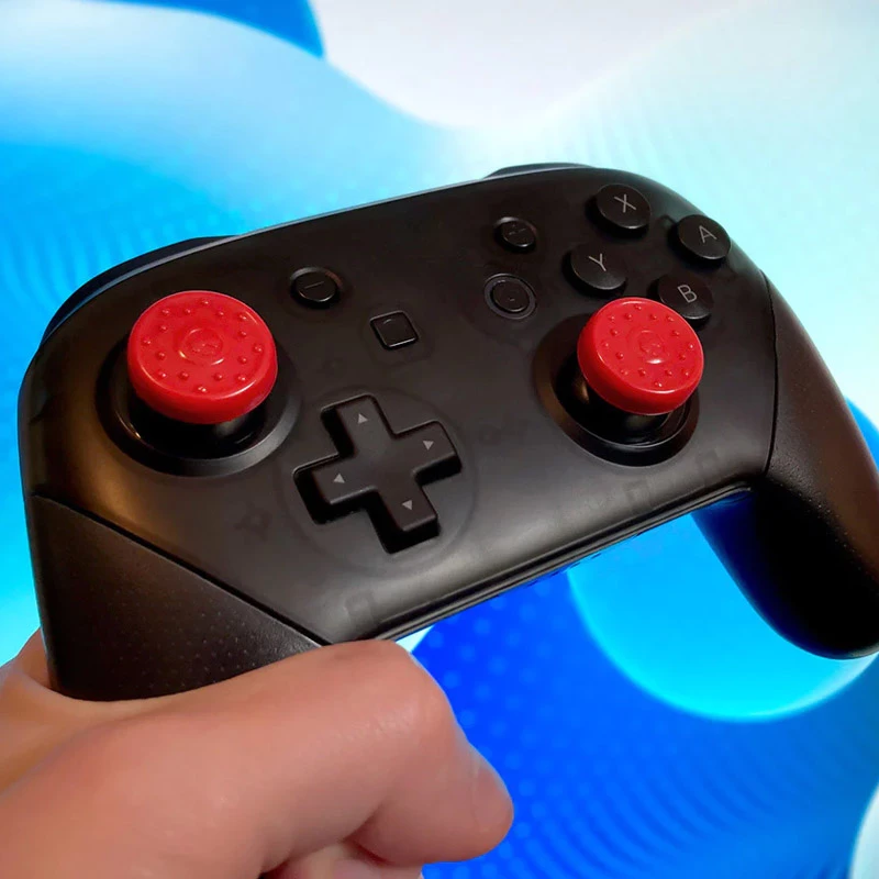 Thumb grip cap Steelseries 1020-NP Rubber Schwarz Red White