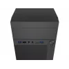 PC-Gehäuse NATEC Helix Mini Tower Schwarz — microATX/Mini-ITX, 3×3,5 Zoll + 5×2,5 Zoll, 33 cm GPU, USB-C/USB-A Anschlüsse